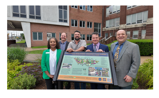 Seeds of Change: Hackensack High School's Rain Garden Blooms Into Community Symbol